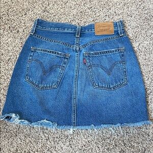 Levi's Classic Denim Mini Skirt